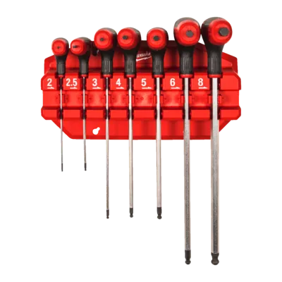 Hex Key Wrenches with Comfort Grip Set