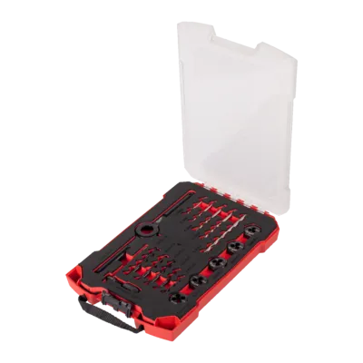 17-częściowy zestaw gwintowników i narzynek