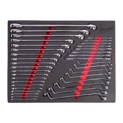 36 pc Mixed Spanner Set Foam Insert