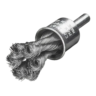 Szczotki pędzelkowe do szlifierek trzpieniowych, z wiązanym drutem