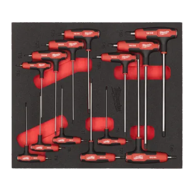 13 pc Torx T-Key Set Foam Insert