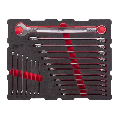 MAX BITE Combination Spanner Set Packout Foam Insert